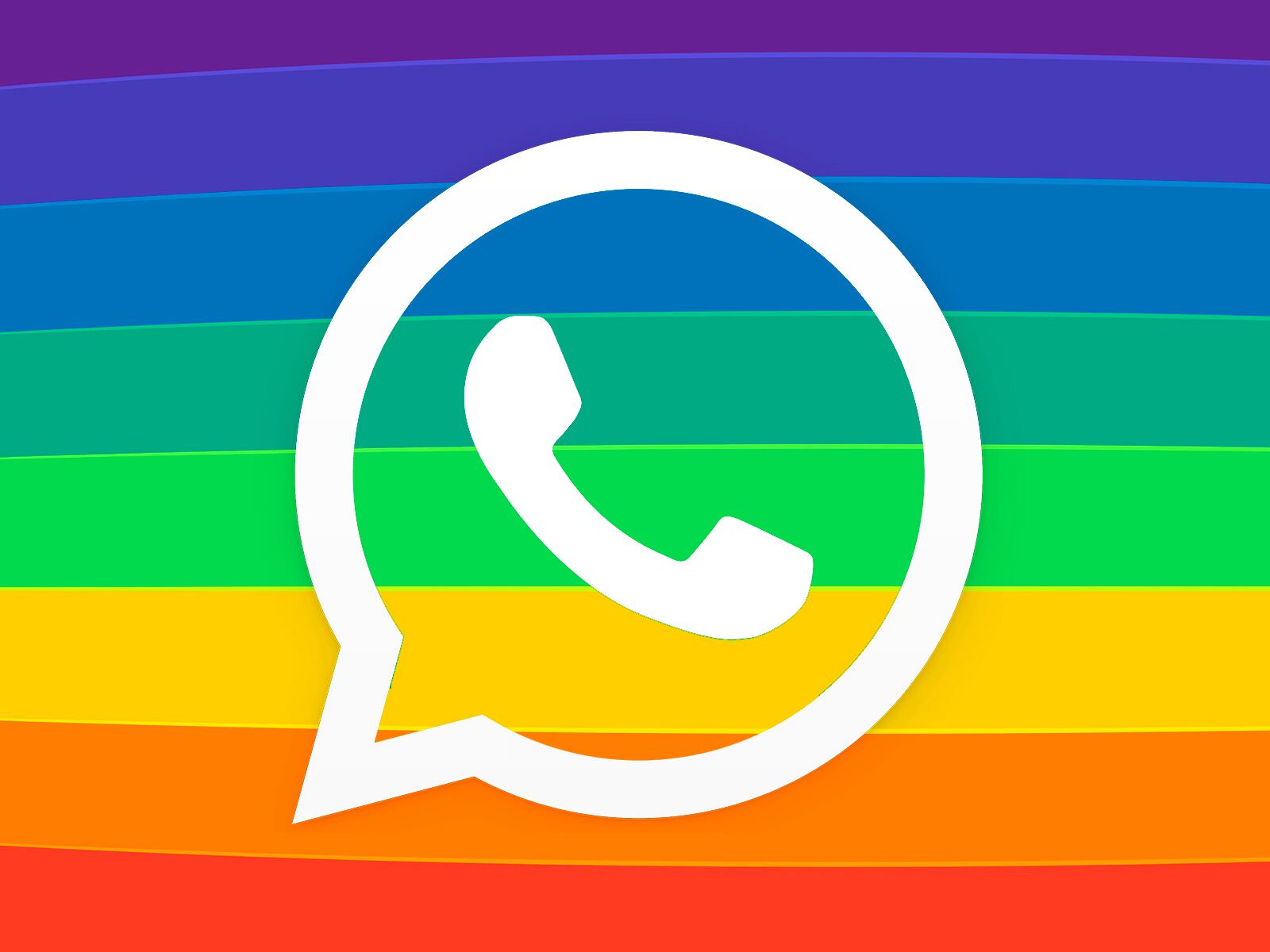 WHATSAPP | Sigue todos los pasos para poder obtener el "modo arcoíris" en WhatsApp. Aquí el truco. (Foto: MAG - Rommel Yupanqui)