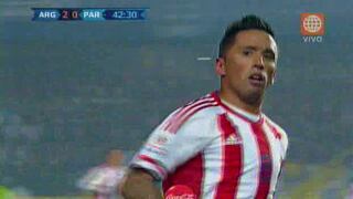 Argentina vs. Paraguay: Barrios marcó el 2-1 y le pone emoción