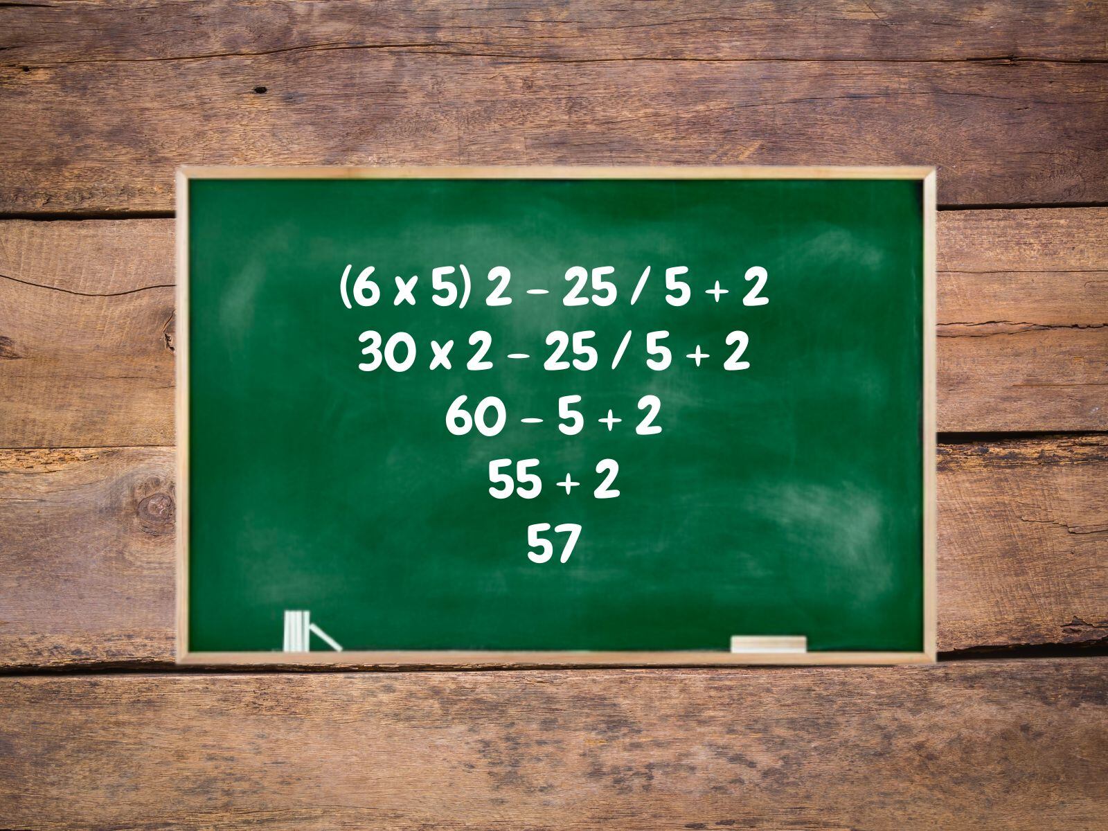 Reto matemático: ¿Acertaste con la respuesta de este ejercicio? (Creación: Mag)