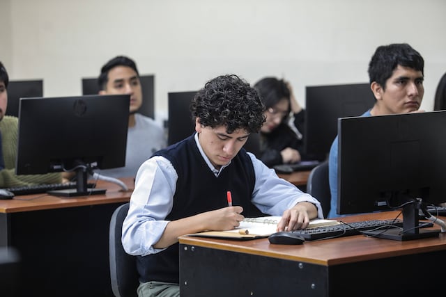 Estudiantes de Comunicaciones de la USIL. (Fotos: Joel Alonzo/GEC)