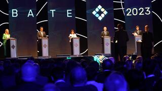 Debate presidencial en Argentina: Milei, Massa y Bullrich lanzaron duros ataques y frases polémicas