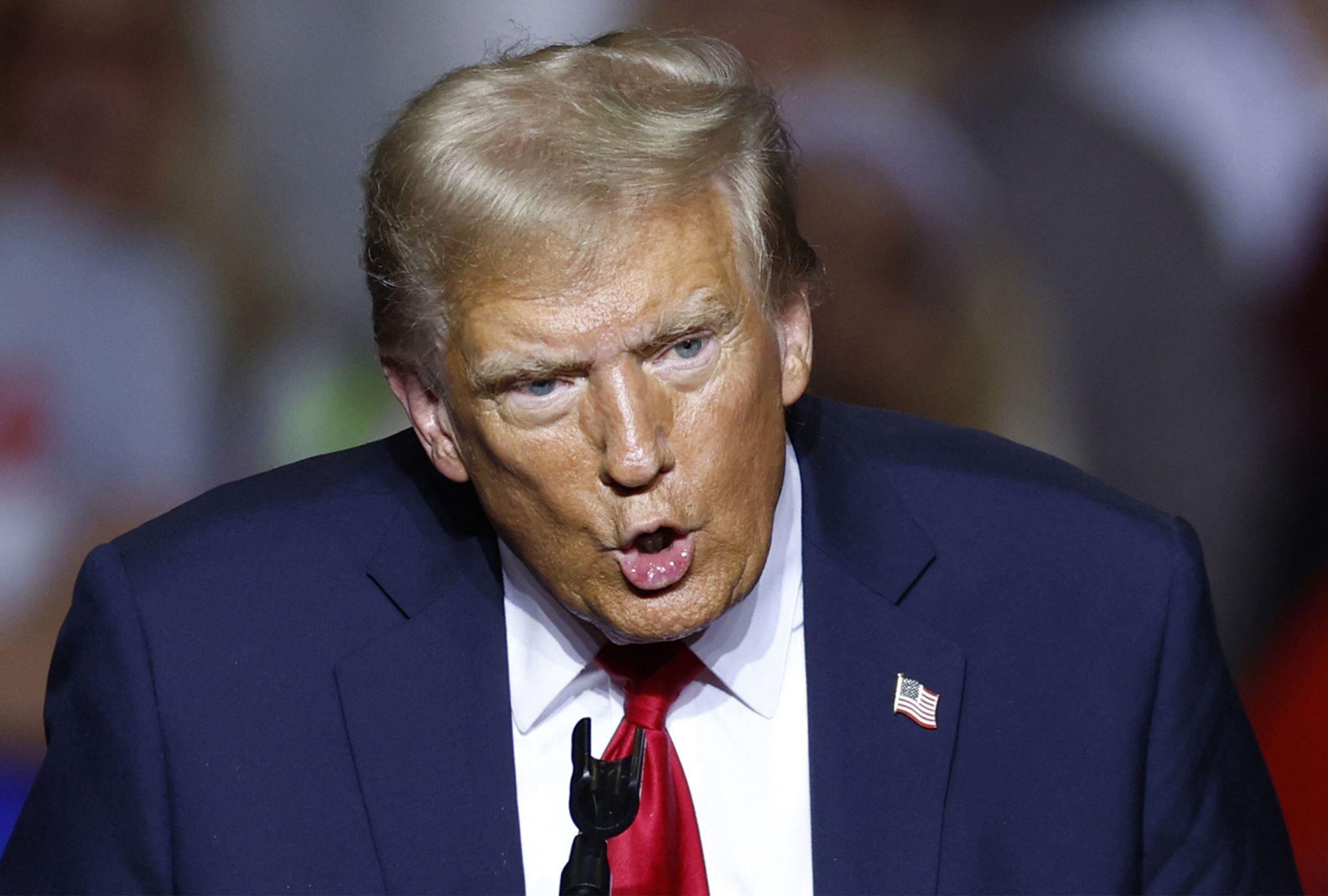 Donald Trump, presidente electo de EE.UU., promete firmar un giro radical en la política migratoria (Foto: Patrick T. Fallon / AFP)