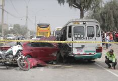 Chaclacayo: accidente múltiple deja un muerto y diez heridos en la vía Chosica-Lima