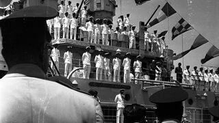 ¿Cómo fue la llegada del crucero Bolognesi al Callao hace 60 años?
