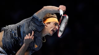 Alexander Zverev venció a Rafael Nadal por la fase de grupos del ATP Finals 2019