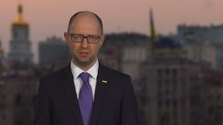 Primer ministro de Ucrania anuncia su dimisión [VIDEO]