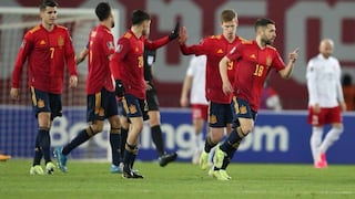 España venció 2-1 ante Georgia por las Eliminatorias Qatar 2022  