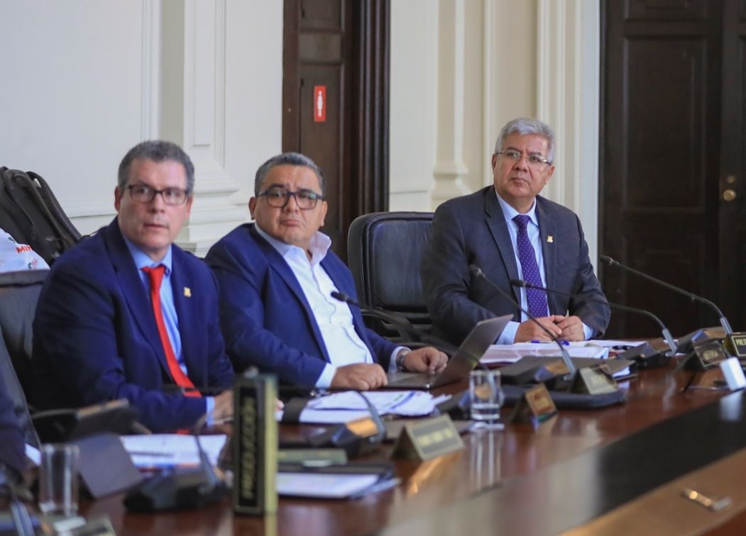 Walter Astudillo, ministro de Defensa, confirmó la disolución del Proyecto Especial Legado. (Foto: Ministerio de Defensa)