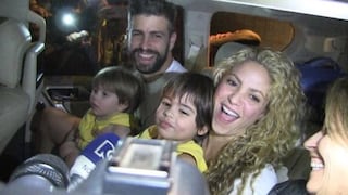 Shakira y Gerard Piqué llegan con sus hijos a Colombia [VIDEO]