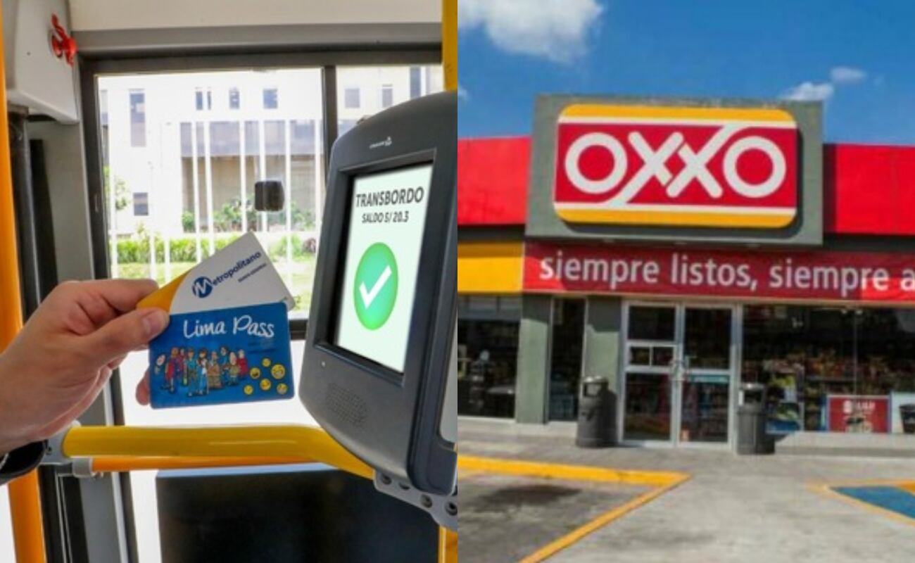 Los 11 locales de Oxxo donde puedes recargar tus tarjetas del Metropolitano y Lima Pass