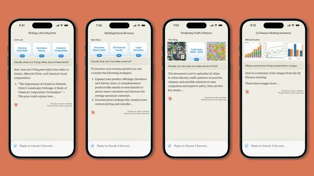 Claude 3 ahora disponible en iPhone: Anthropic estrena aplicación móvil con su modelo de IA