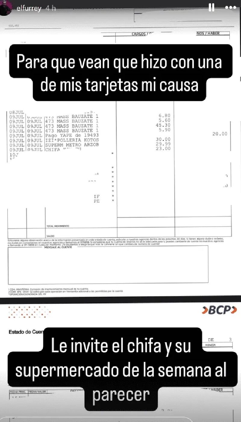 El pasado 9 de julio, Furrey vivió uno de los momentos más terribles de su vida, luego de sufrir un terrible accidente de tránsito mientras se desplazaba con su scooter. Foto: Captura Instagram