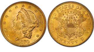 ¿Tienes monedas antiguas en casa? Esta pieza de oro de 1870 puede valer más de 1 millón de dólares