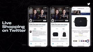 Twitter presenta Live Shopping, una función que permite comprar durante la emisión de vídeos en directo