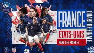 Estados Unidos venció 2-1 a Francia por los cuartos de final del Mundial femenino 2019