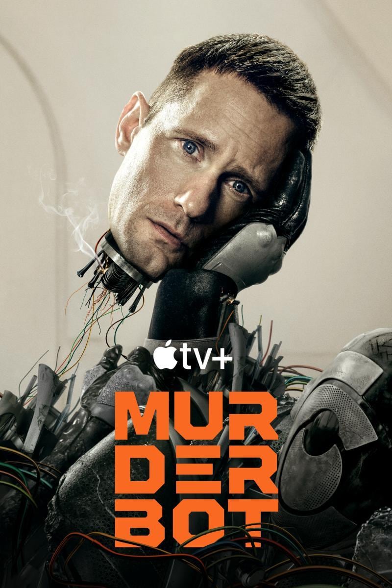 El póster de "Murderbot", serie que se desarrolla a lo largo de 10 episodios en su primera temporada (Foto: Apple TV+)