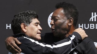 “Un día, en el cielo, jugaremos en el mismo equipo”: el conmovedor mensaje de Pelé a Maradona 