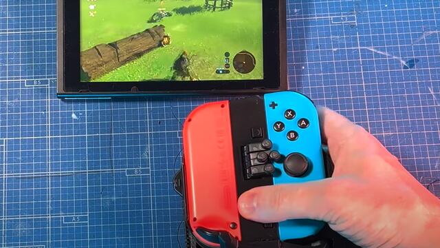 YouTuber diseñó un mando de Nintendo Switch para jugar con una mano | VIDEO