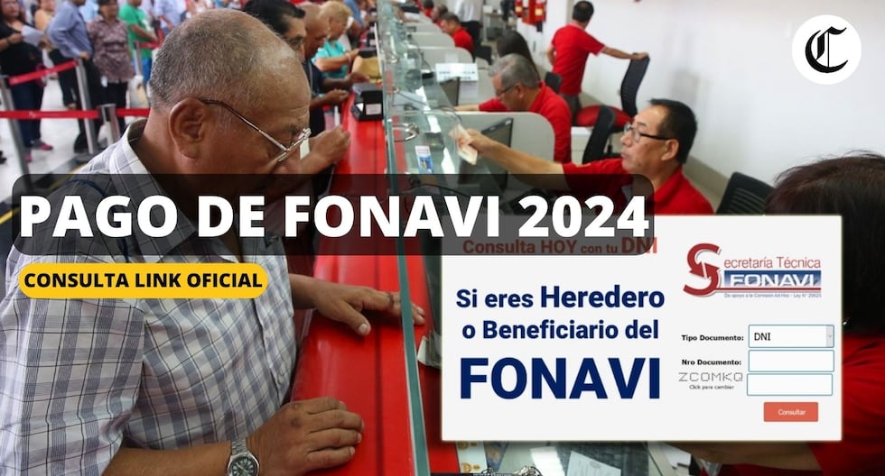 Consulta si eres beneficiario de la DEVOLUCIÓN FONAVI 2024: Ingresa a LINK y accede al pago