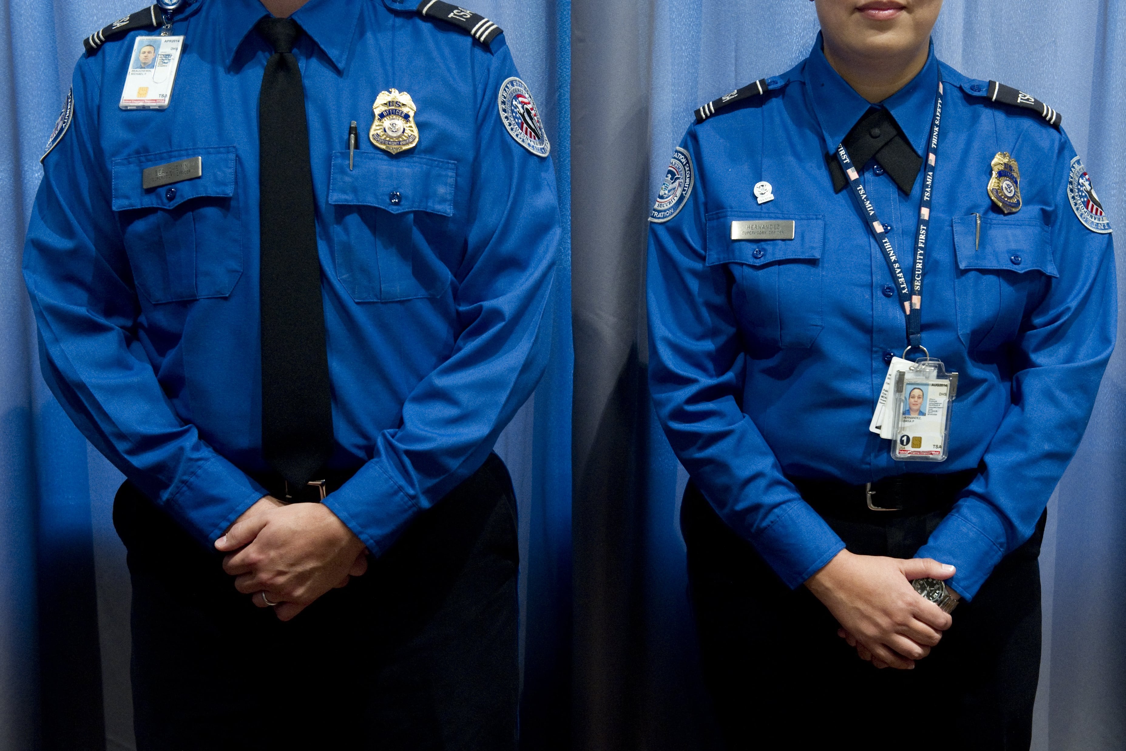 Los agentes de la TSA se encargar de revisar la seguridad en los aeropuertos (Foto: AFP)
