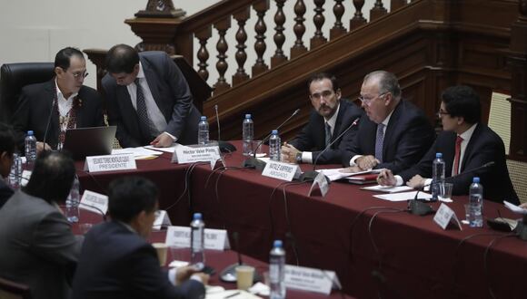 La Comisión de Fiscalización del Congreso recibió al gerente general de la Casa Banchero S.A., Héctor Banchero Herrera. (Foto: Hugo Pérez / @photo.gec)