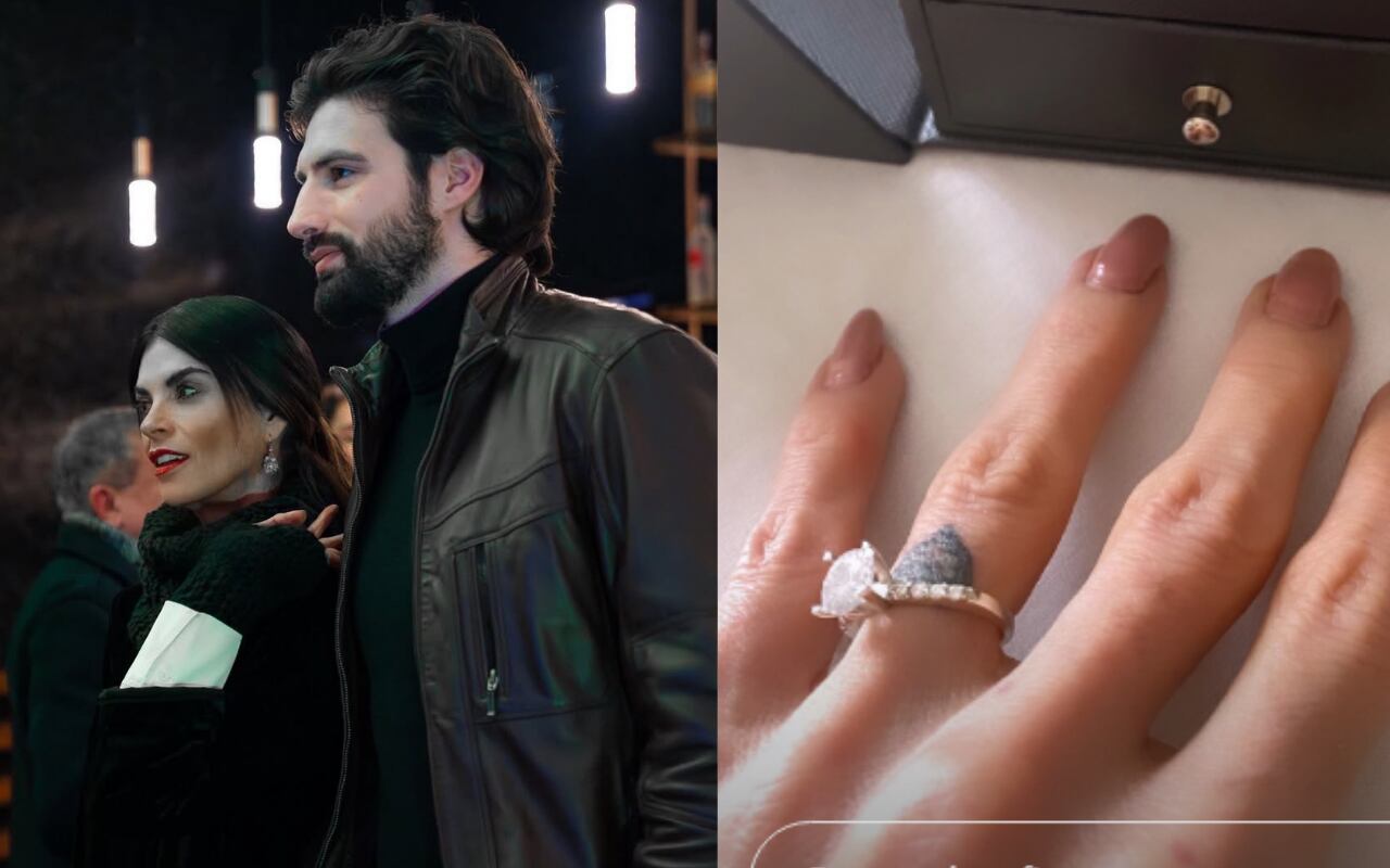 Fiorella Rodríguez recibe anillo de compromiso: Iván Micol, su novio, le propuso matrimonio | Foto: Instagram (@fiore_rs) / Composición EC