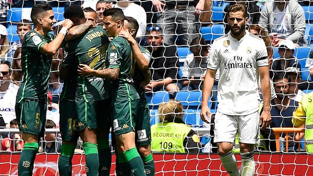 Real Madrid despide la temporada con una dura derrota ante el Betis