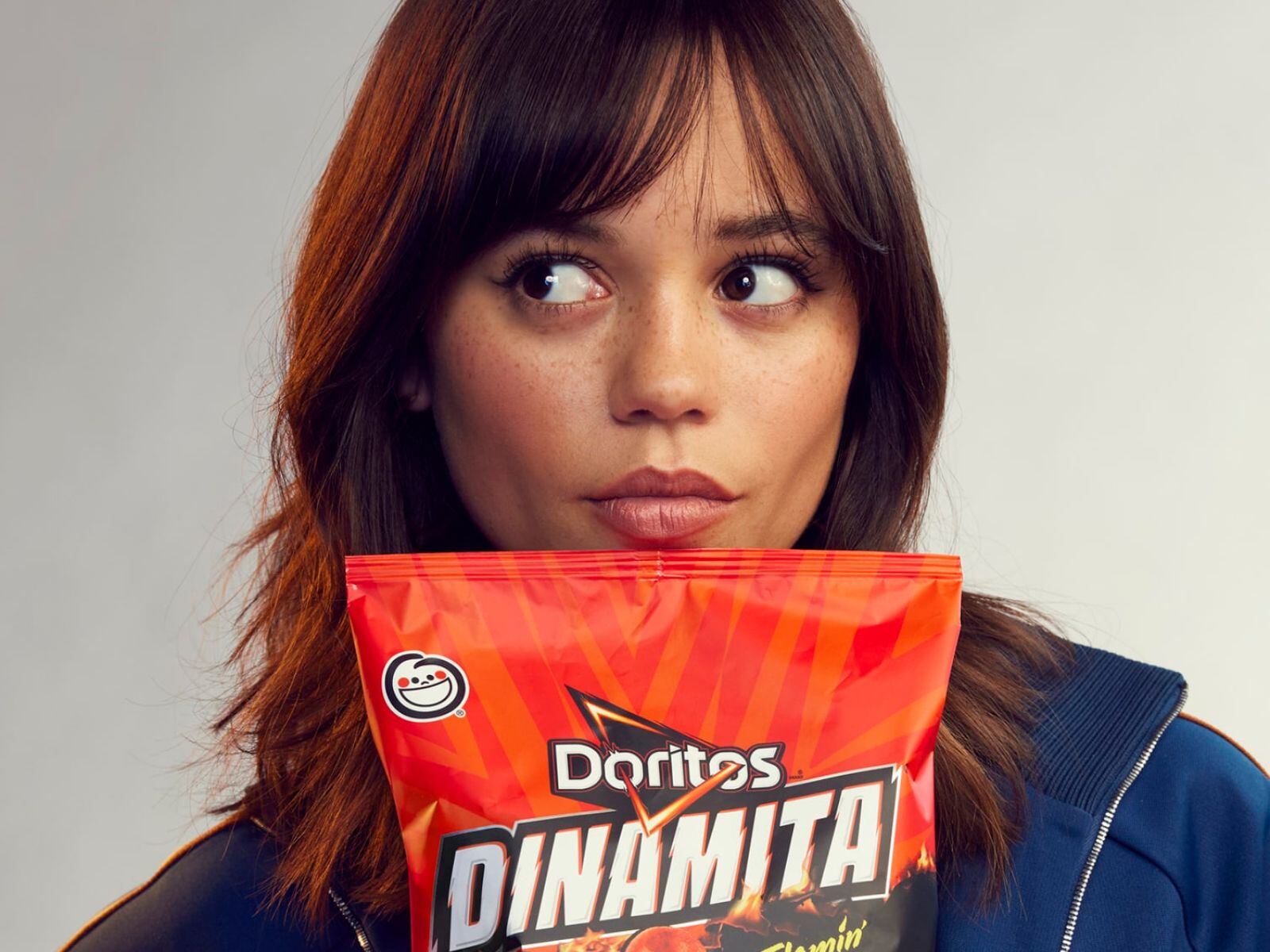 Jenna Ortega es la protagonista de uno de los comerciales que se vieron en el Super Bowl 2024 (Foto: Doritos)