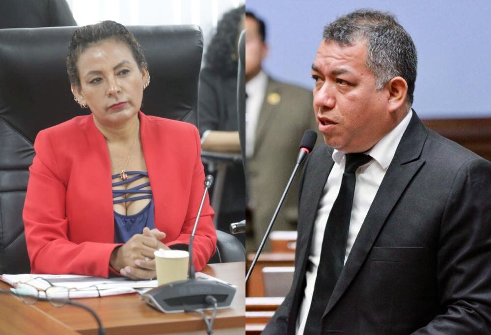 Kira Alcarraz y Darwin Espinoza serán investigados por Comisión de Ética. (Foto: Congreso)