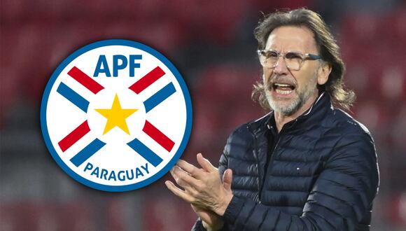 Ricardo Gareca y la millonaria cifra por la que llegaría a la selección de Paraguay, según medio guaraní | Composición: Asociación Paraguaya de Fútbol / AFP