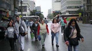 La temperatura en Lima descendería hasta los 11°C en los próximos días, según Senamhi