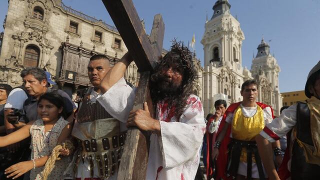 Entérate lo que deberá pagar el Cristo Cholo por hacer su recorrido del Vía Crucis en Semana Santa