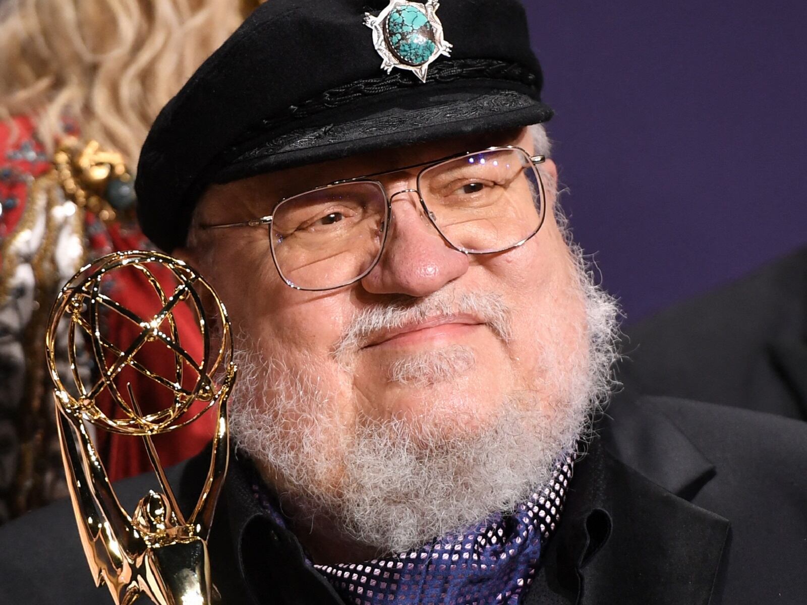 George R.R. Martin hizo una especie de cameo en el spin- off de "Game of Thrones" (Foto: Robyn Beck / AFP)