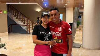 Christian Cueva: su esposa Pamela López viajó rumbo a Qatar en avión de la selección peruana | FOTOS