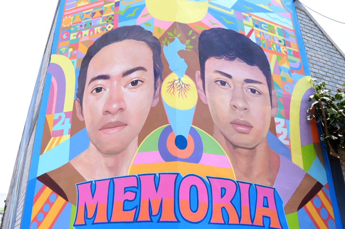 Magdalena del Mar: pintan mural en homenaje a jóvenes que murieron durante protesta en noviembre pasado