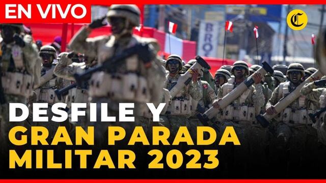 Desfile y Parada Militar 2023: Marina de Guerra, Ejército y otras delegaciones que marcharon 