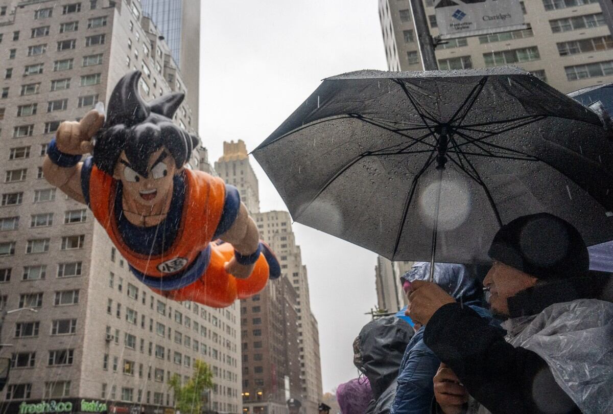 El pronóstico del tiempo indica que la ciudad de Nueva York se mantendría seca durante el desfile. | Crédito: David Dee Delgado / AFP