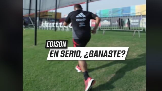 Así fue la broma que le jugó Edison Flores a Aldo Corzo en los entrenamientos de la selección peruana | VIDEO