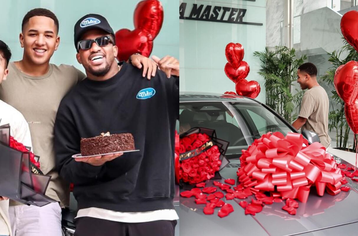 Jefferson Farfán regala lujoso auto a su hijo por sus 17 años. (Foto: Instagram)