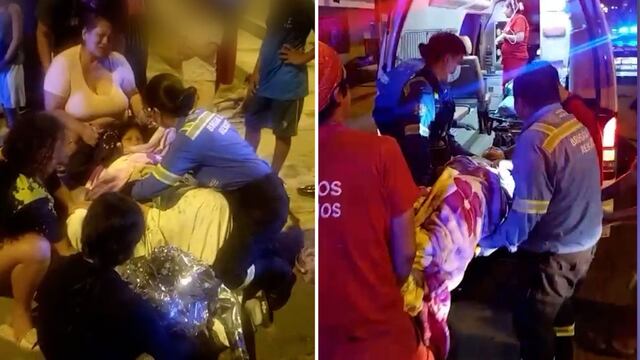 Surco: joven madre da a luz en plena calle con apoyo de brigadistas