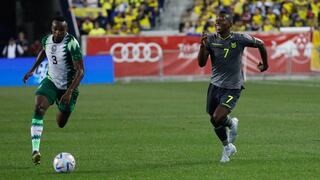 Ecuador, con solitario gol de Estupiñán, venció 1-0 a Nigeria en amistoso internacional [VIDEO]