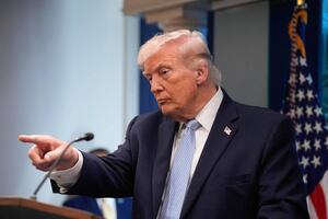 Trump asegura que los iraníes se “enfadan” si no caen bombas porque “quieren ser libres”