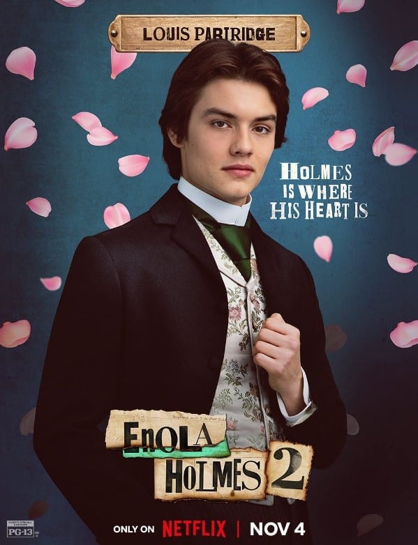 Louis Pabiridge en "Enola Holmes 2" (Foto: Netflix)