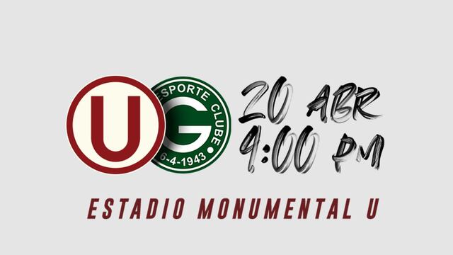 Universitario vs. Goiás en streaming: en qué plataforma ver el partido y toda la Copa Sudamericana 