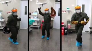 Puno: médico baila morenada, diablada y caporales para animar a colegas en la lucha contra el COVID-19 | VIDEO