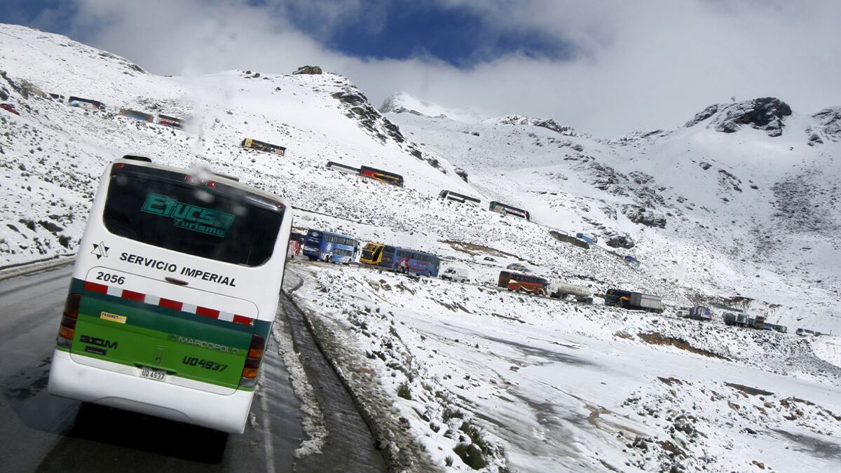 Por si viajas hacia Arequipa en Semana Santa: qué zonas están en riesgo por posible nevada, según Senamhi | Foto: Andina