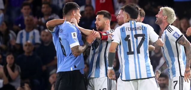 El enojo de Lionel Messi que se hizo viral tras el gesto de un uruguayo