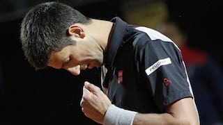 Djokovic sufrió ante Ferrer pero avanzó en el Masters de Roma