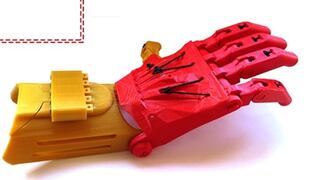 Construyen una prótesis de una mano impresa en 3D