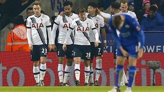 Copa FA: Tottenham venció al Leicester y avanzó a cuarta ronda